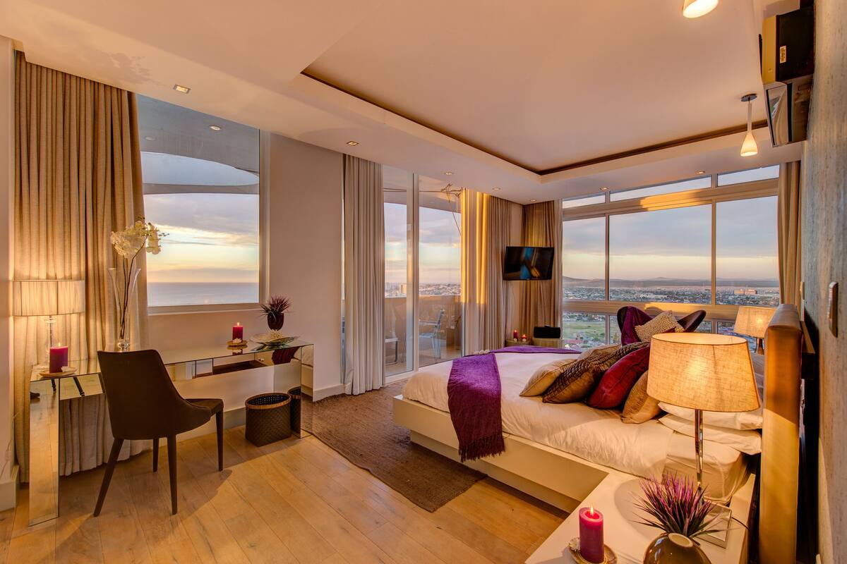 3 habitaciones y ropa de cama de alta calidad
