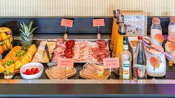 Petit déjeuner continental compris tous les jours