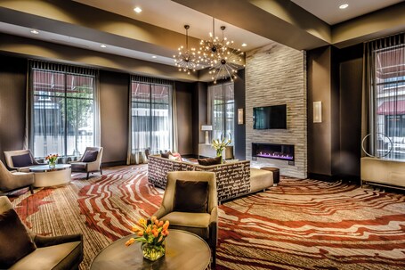Sala de estar en el lobby
