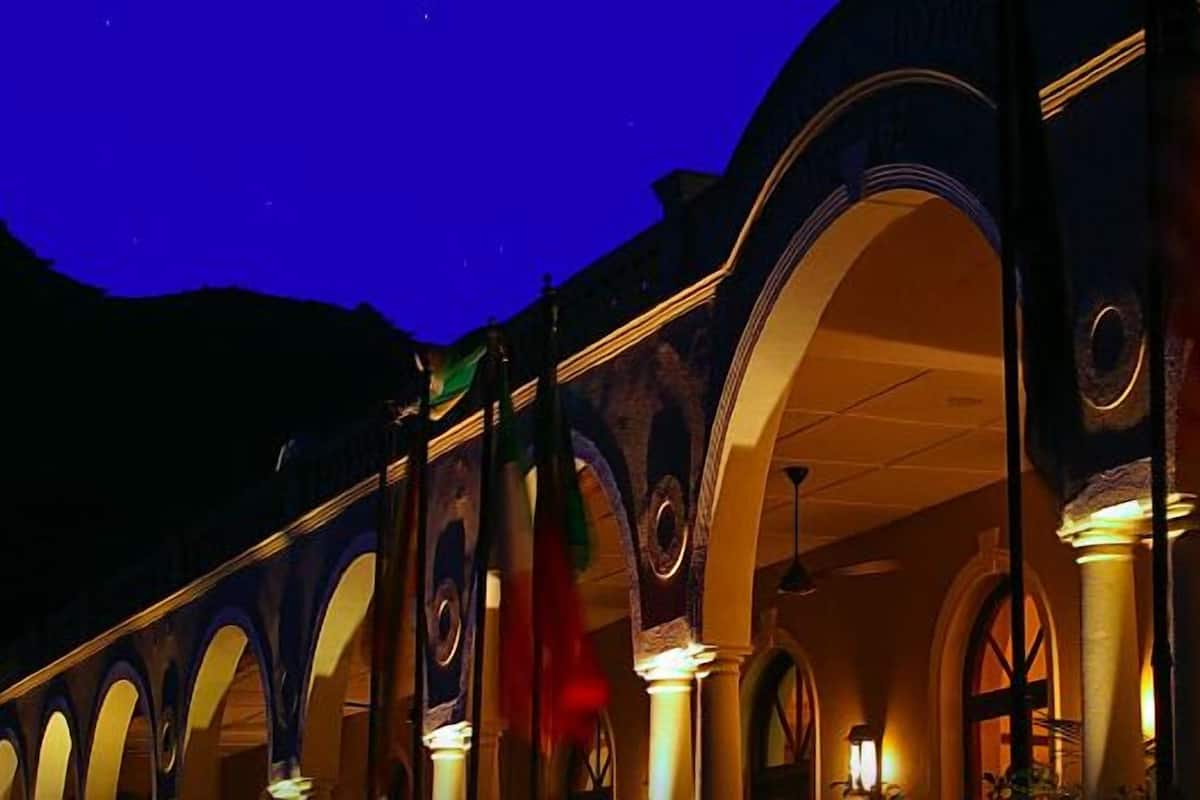 front of property – evening/night