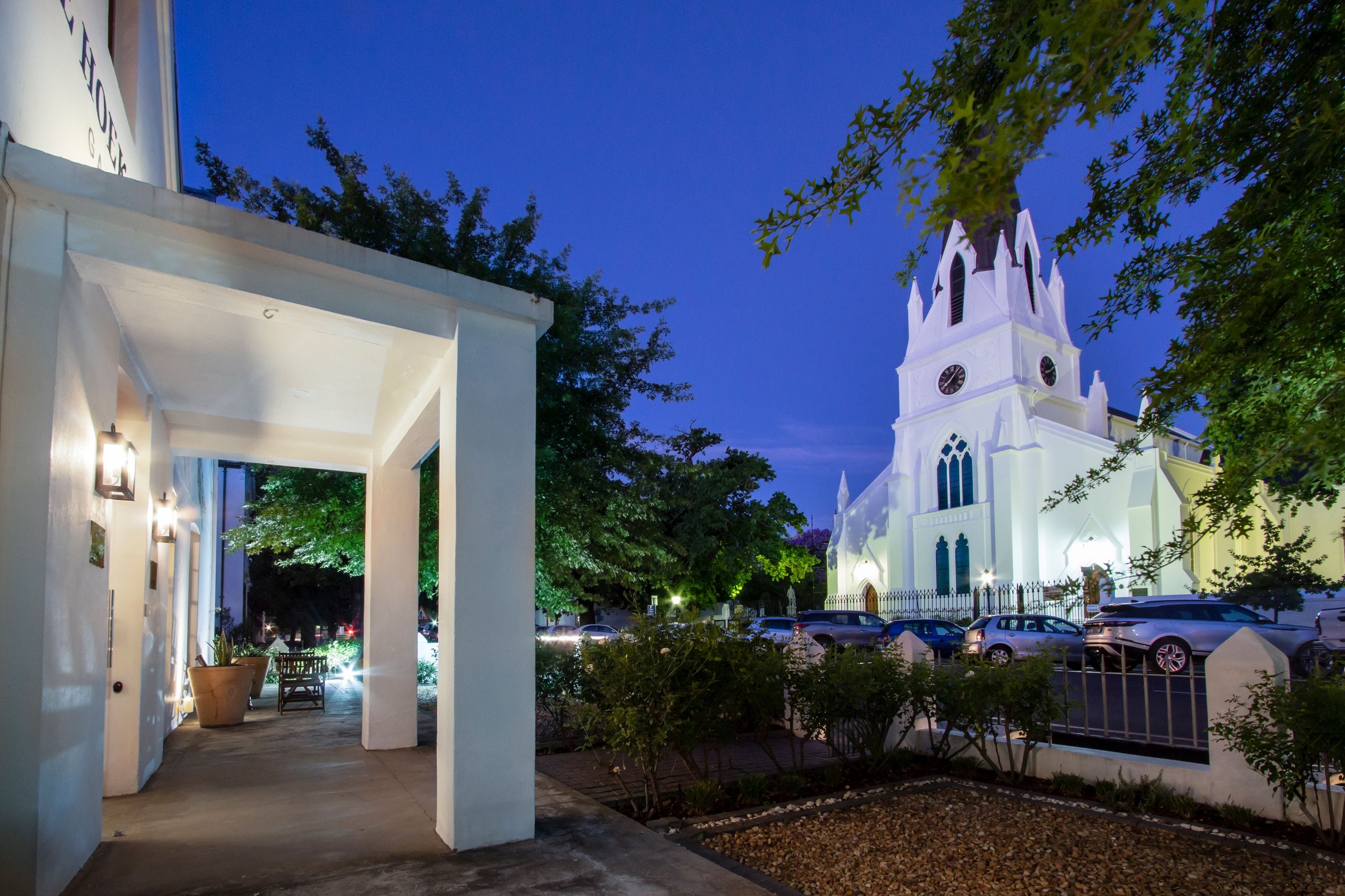 Entrada de la propiedad