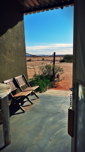 Basic Room | Terrace/patio - Vastrap Guest Farm (Grunau)