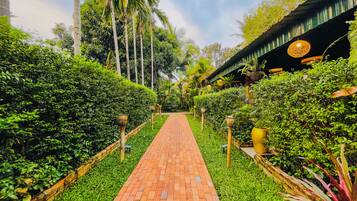 Entrada de la propiedad