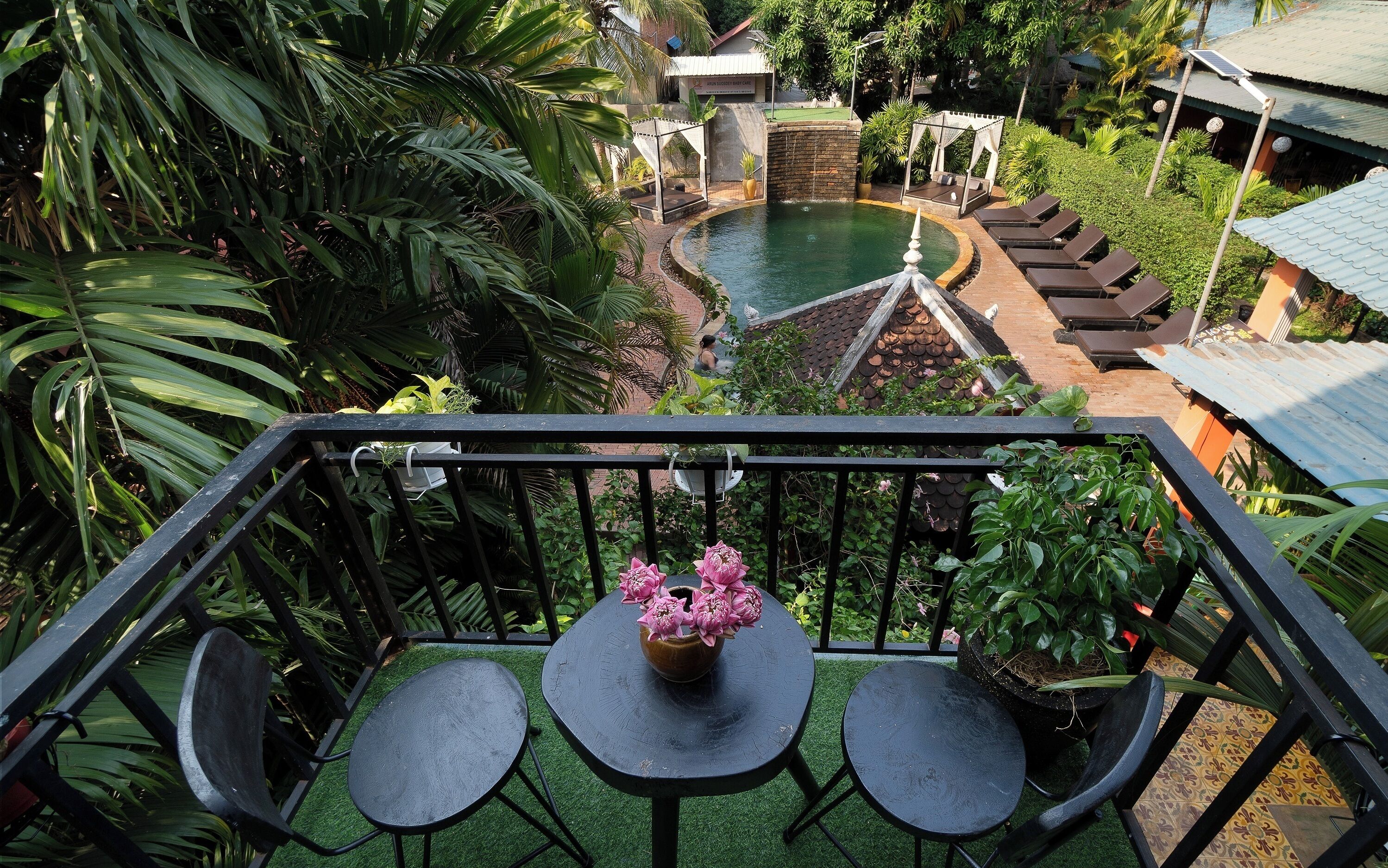 Family Room with Balcony | Balcony view