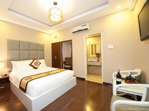 Minibar, caja de seguridad en la habitación y wifi gratis 