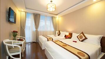 Habitación superior con 1 cama matrimonial o 2 individuales | Minibar, caja de seguridad en la habitación y wifi gratis