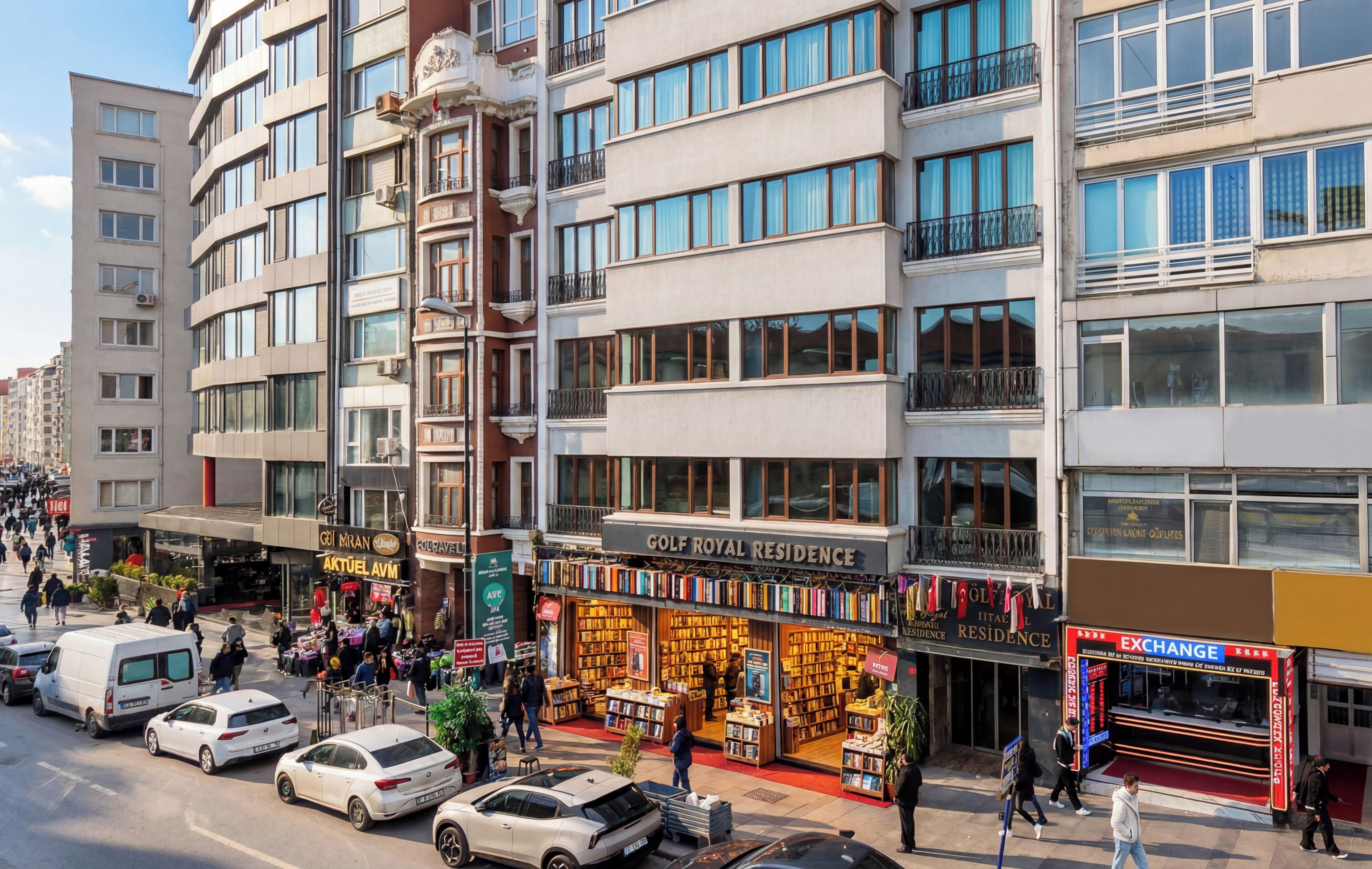 Fassade der Unterkunft