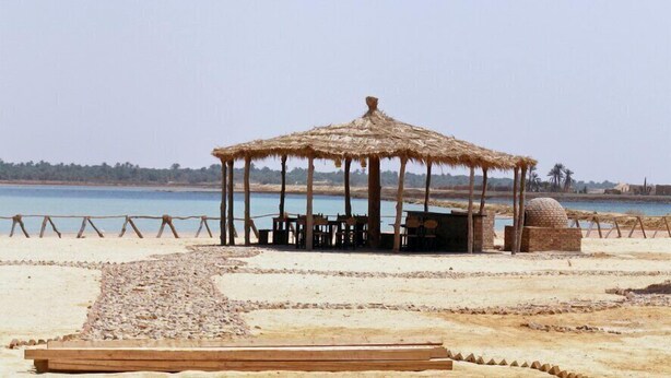On the beach - Dehiba Resort (Siwa)