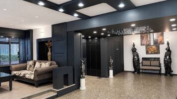 Sala de estar en el lobby