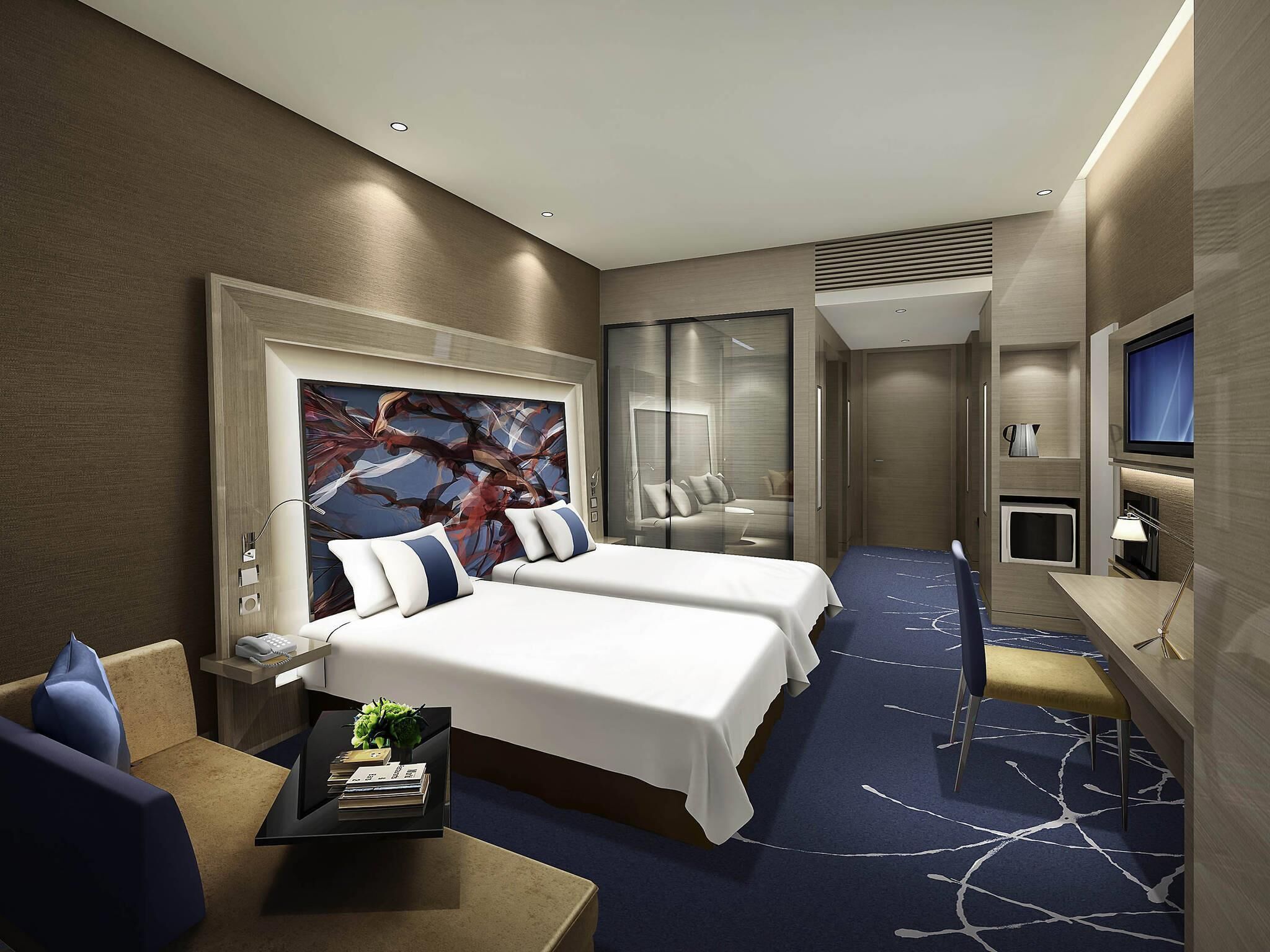 Premium bedding, in-room safe, desk, rollaway beds