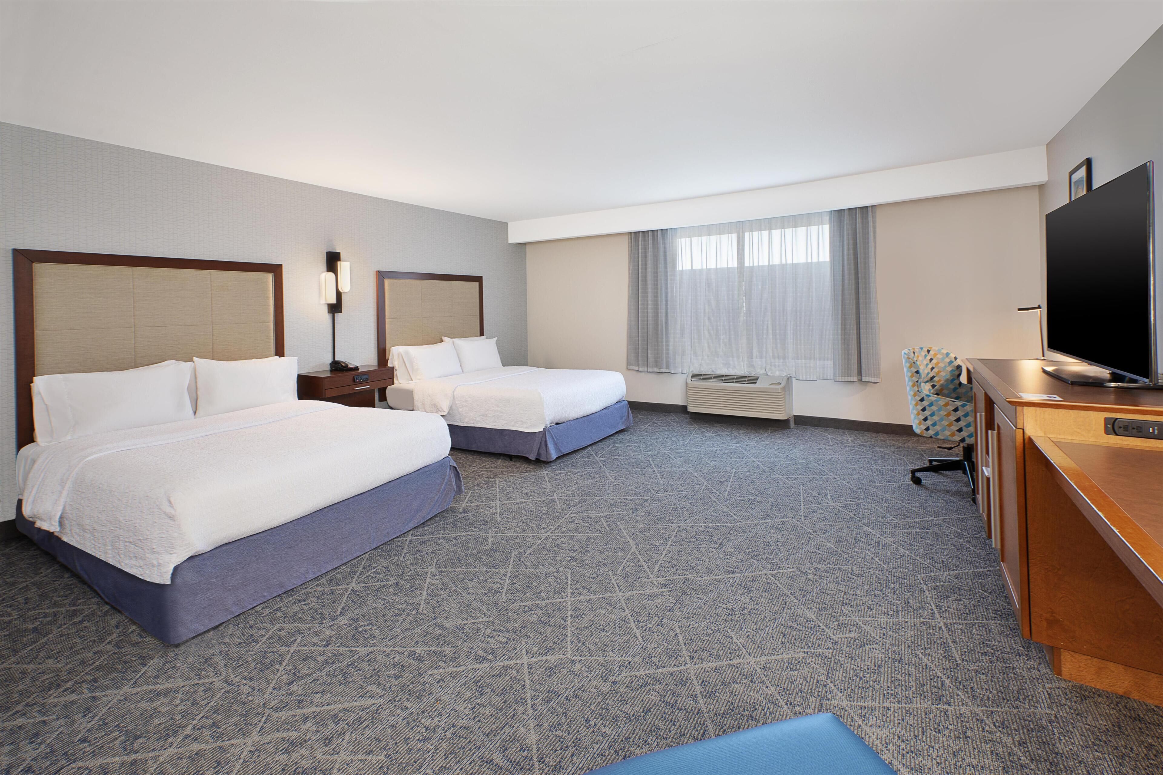Studio, 2 Queen Beds, Accessible, Non Smoking | In-room safe, desk, rollaway beds, free WiFi