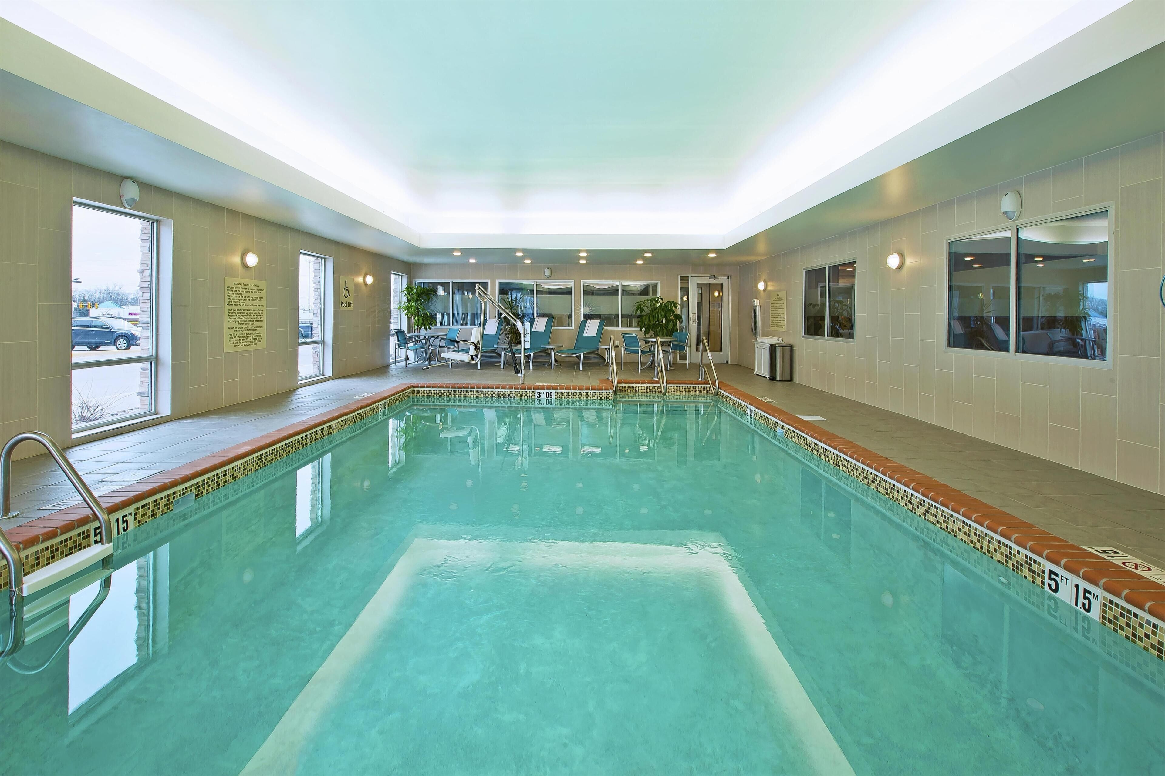 Una piscina techada