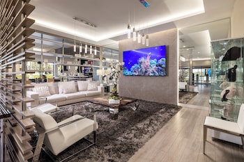 Reception area at Magic Moment Resort & Kids Club, Dazzler Select by Wyndham