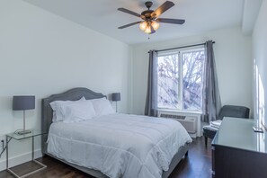 奢華公寓, 2 間臥室 | 1 間臥室、高級寢具、免費無線上網