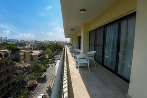 Deluxe Apartment, 3 Bedrooms | Terrace/patio - Royal Maadi Hotel (Cairo)