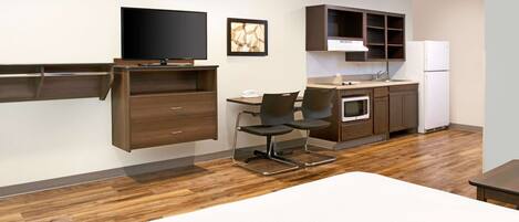 Desk, iron/ironing board, free WiFi, bed sheets