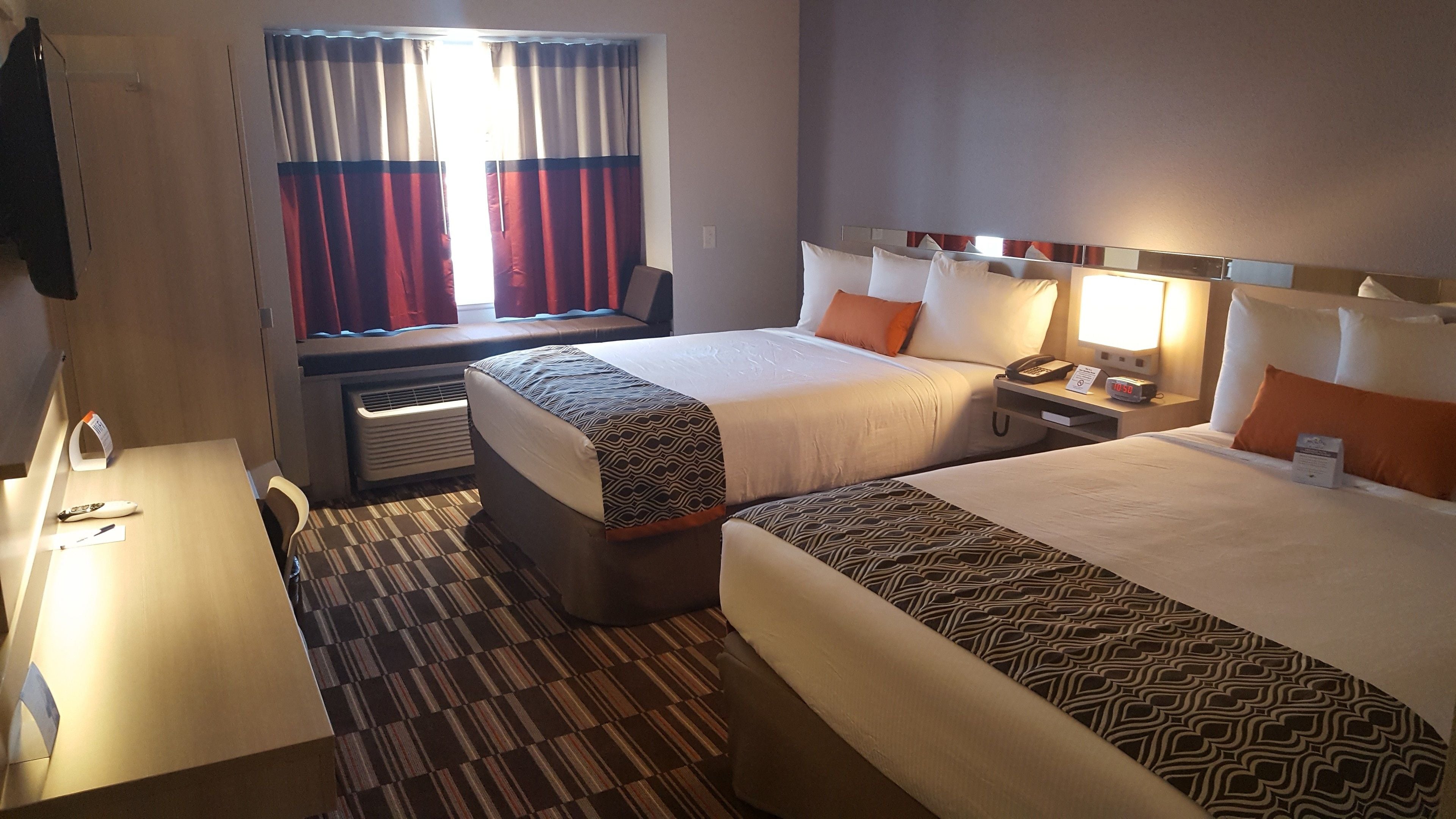 room, 2 queen beds, accessible, non smoking | desk, laptop workspace, blackout curtains, iron/ironing board