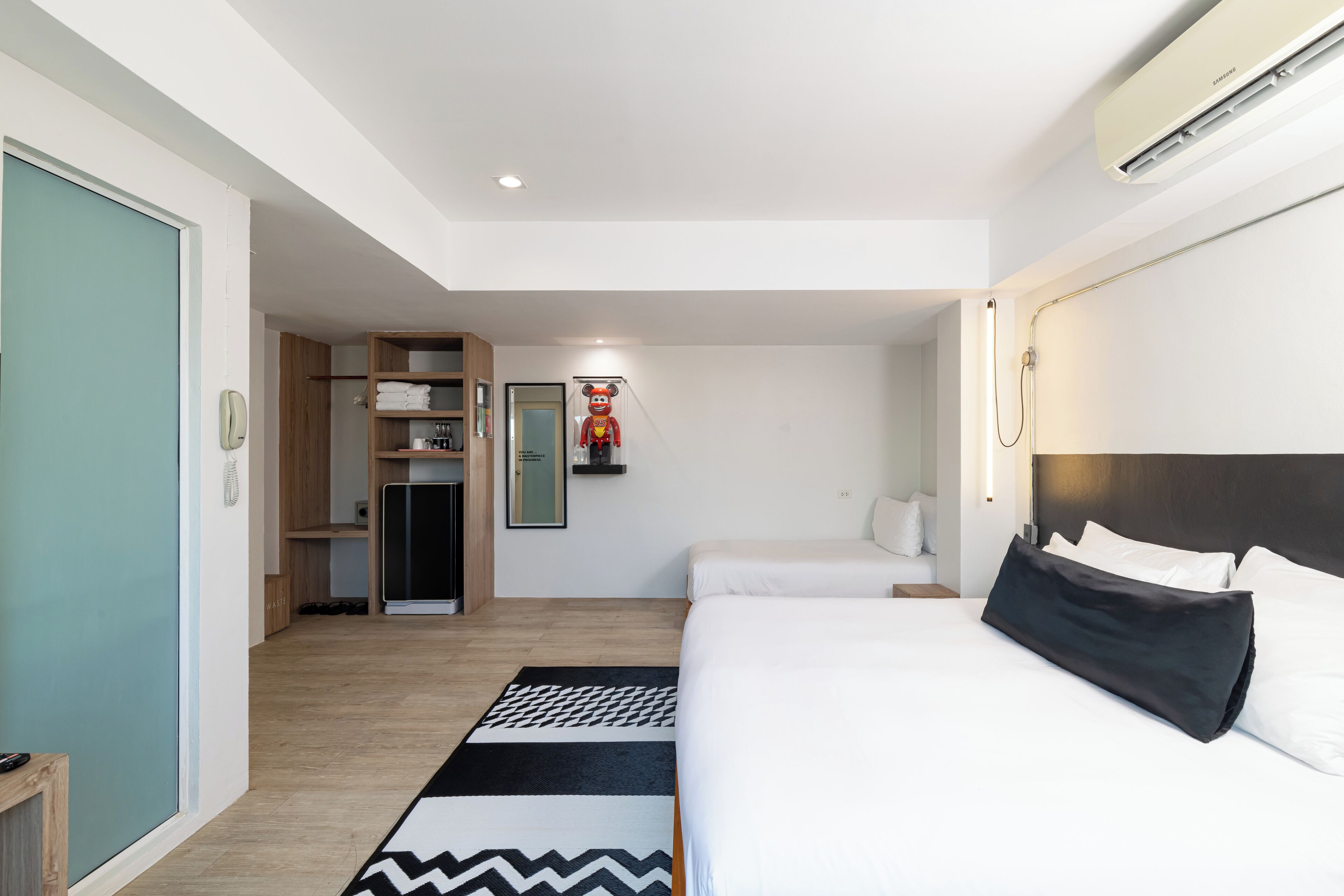 deluxe triple room | premium bedding, free minibar, in-room safe, desk