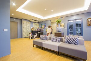 Sala de estar en el lobby