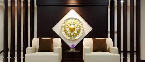 Sala de estar en el lobby