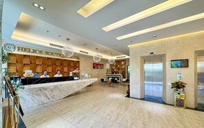 Sala de estar en el lobby