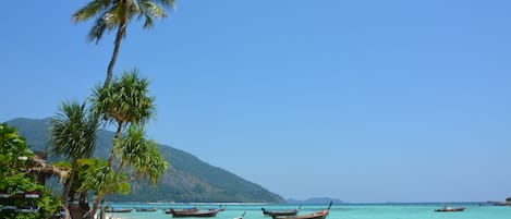 Scuba diving, beach bar