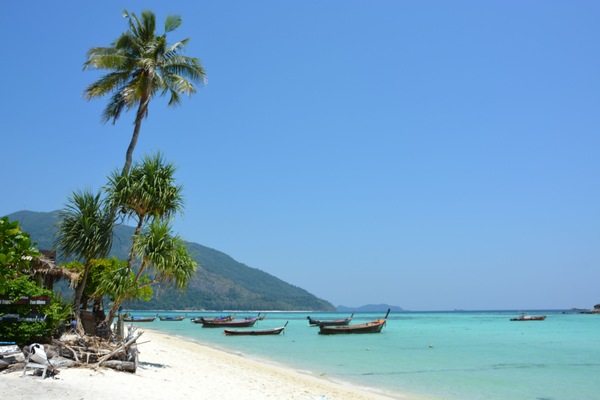 Scuba diving, beach bar