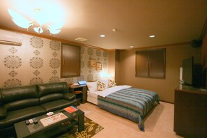 Habitación doble Deluxe (33sqm) | Wifi gratis y ropa de cama