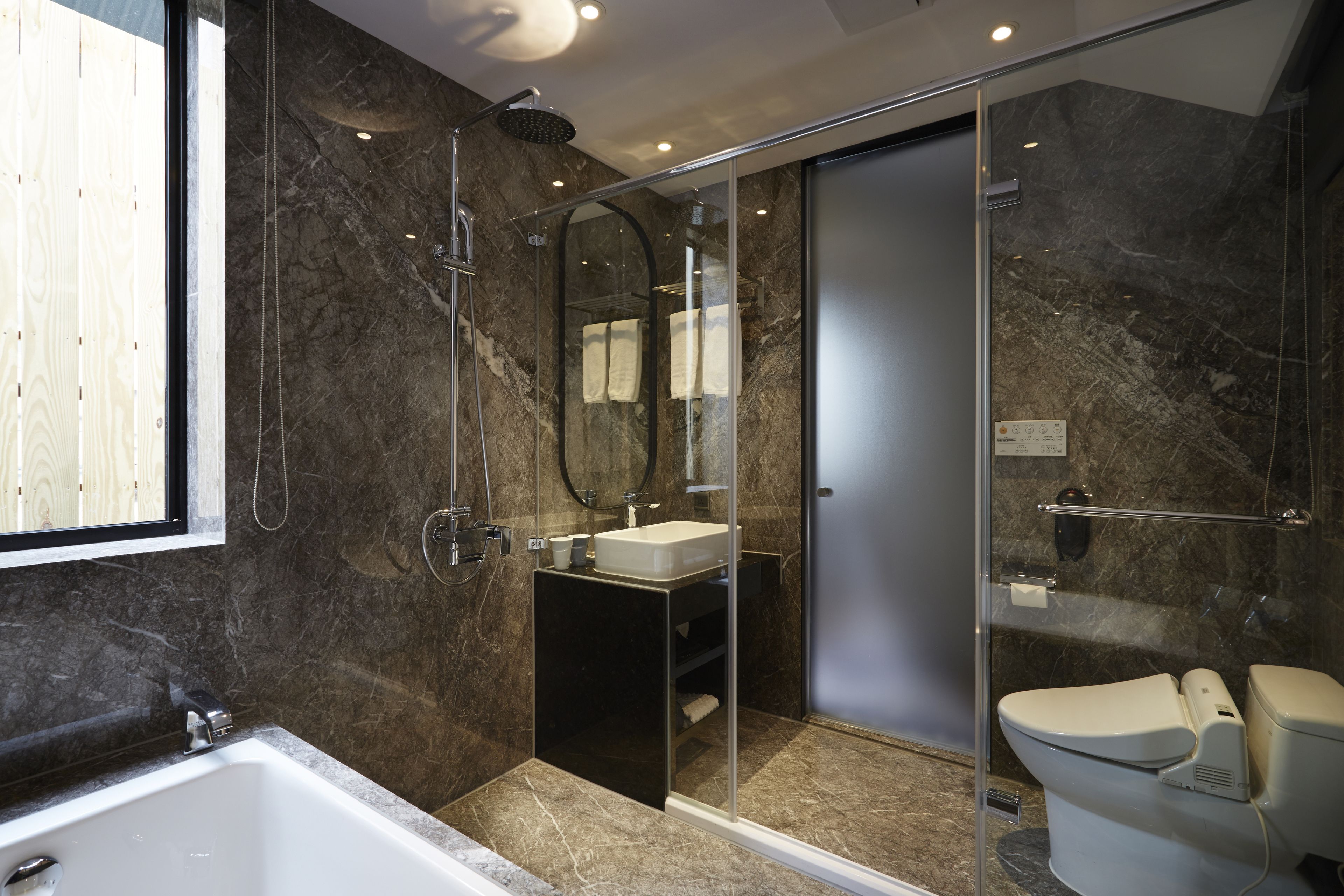 luxury loft, balcony, city view (penthouse) | 1 bedroom, premium bedding, in-room safe, desk