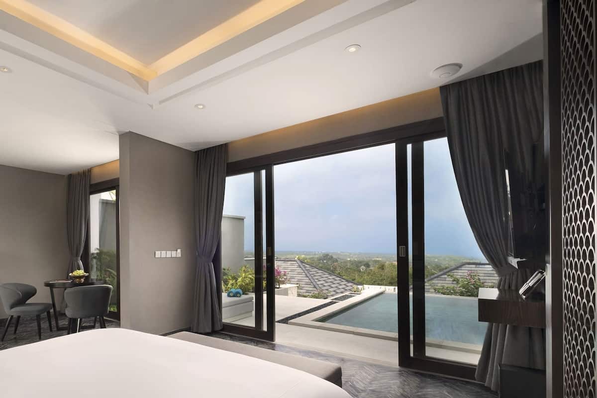 Ropa de cama de alta calidad y minibar