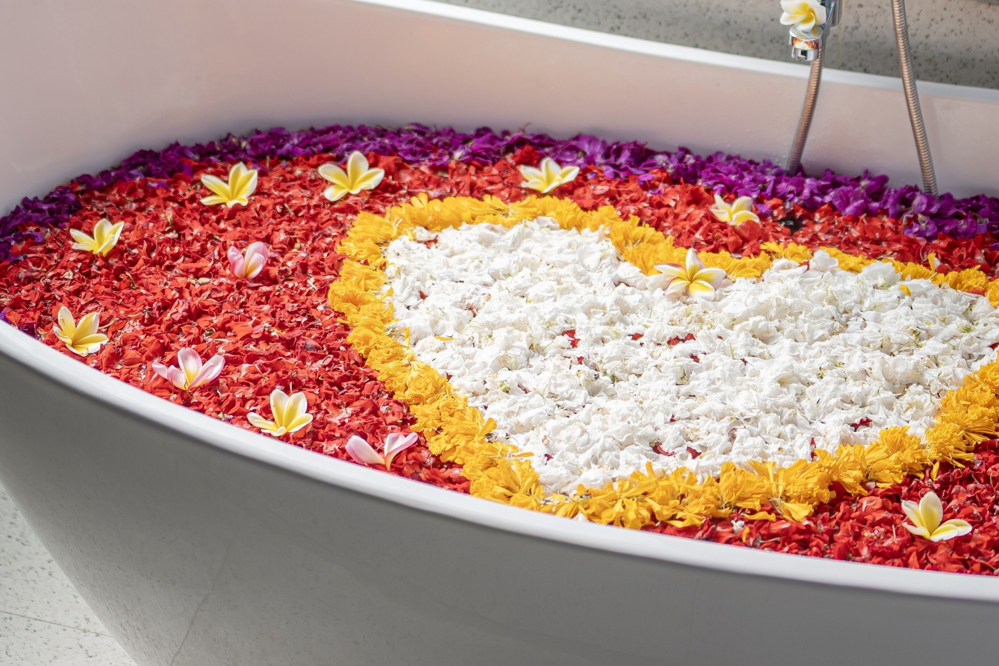Private spa tub