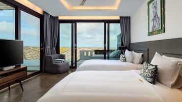 Two Bedrooms Ocean Villa | 2 間睡房、高級寢具、迷你吧、房內夾萬