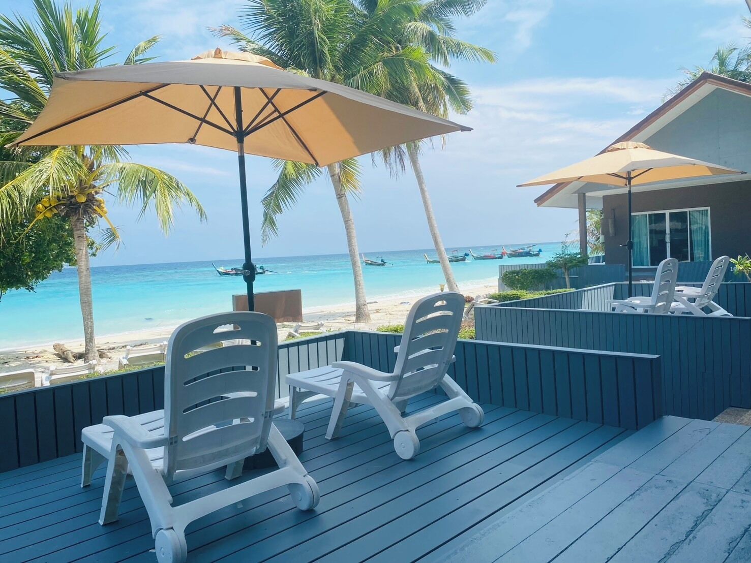 Beachfront Sea View Pavilion | Terassi/patio