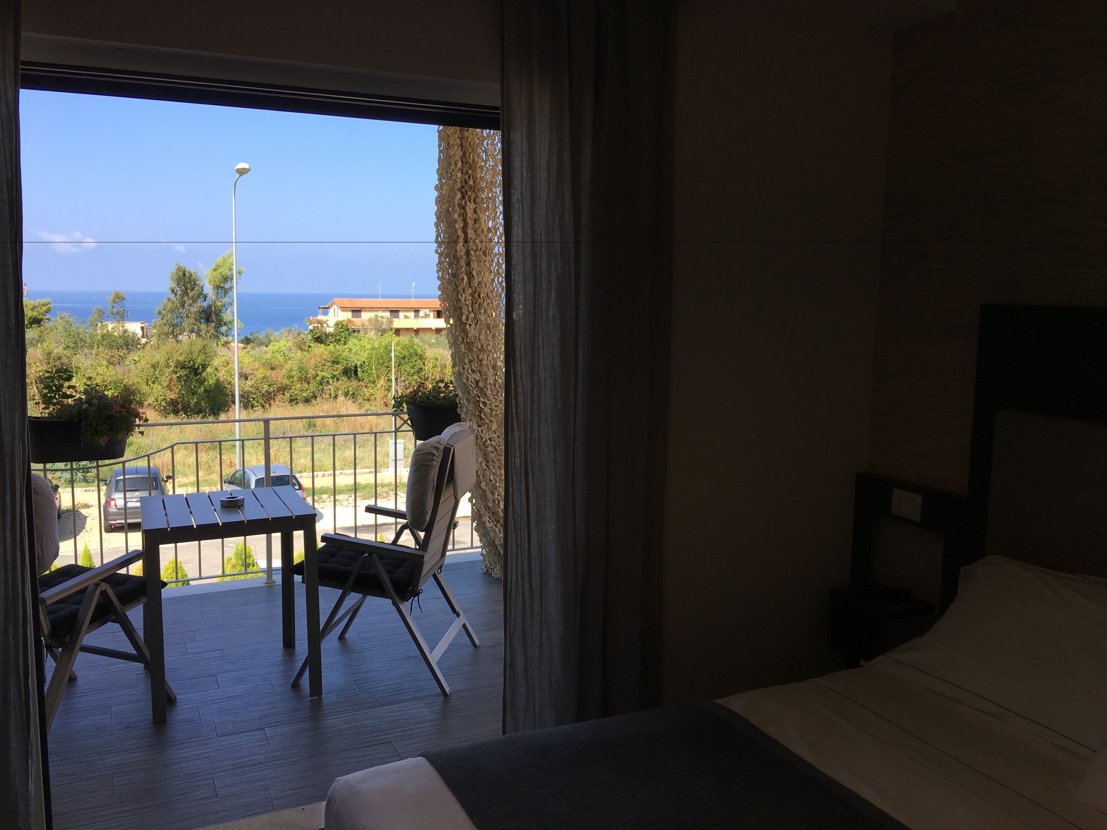 Superior Double Room, Sea View | Egyptian cotton sheets, premium bedding, down comforters