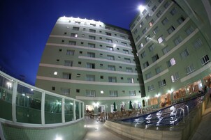 Front of property – evening/night