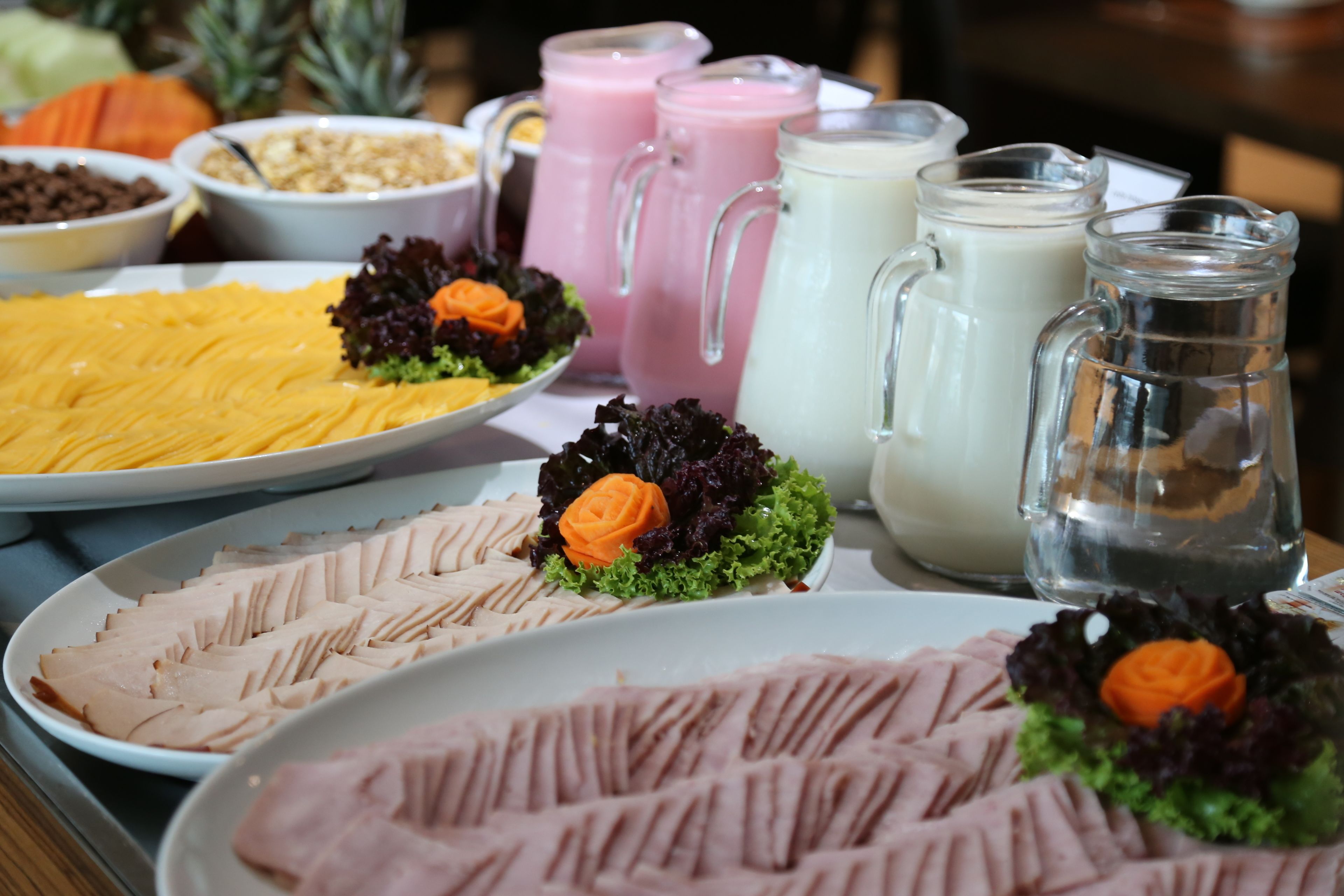 Desayuno buffet incluido todos los días 