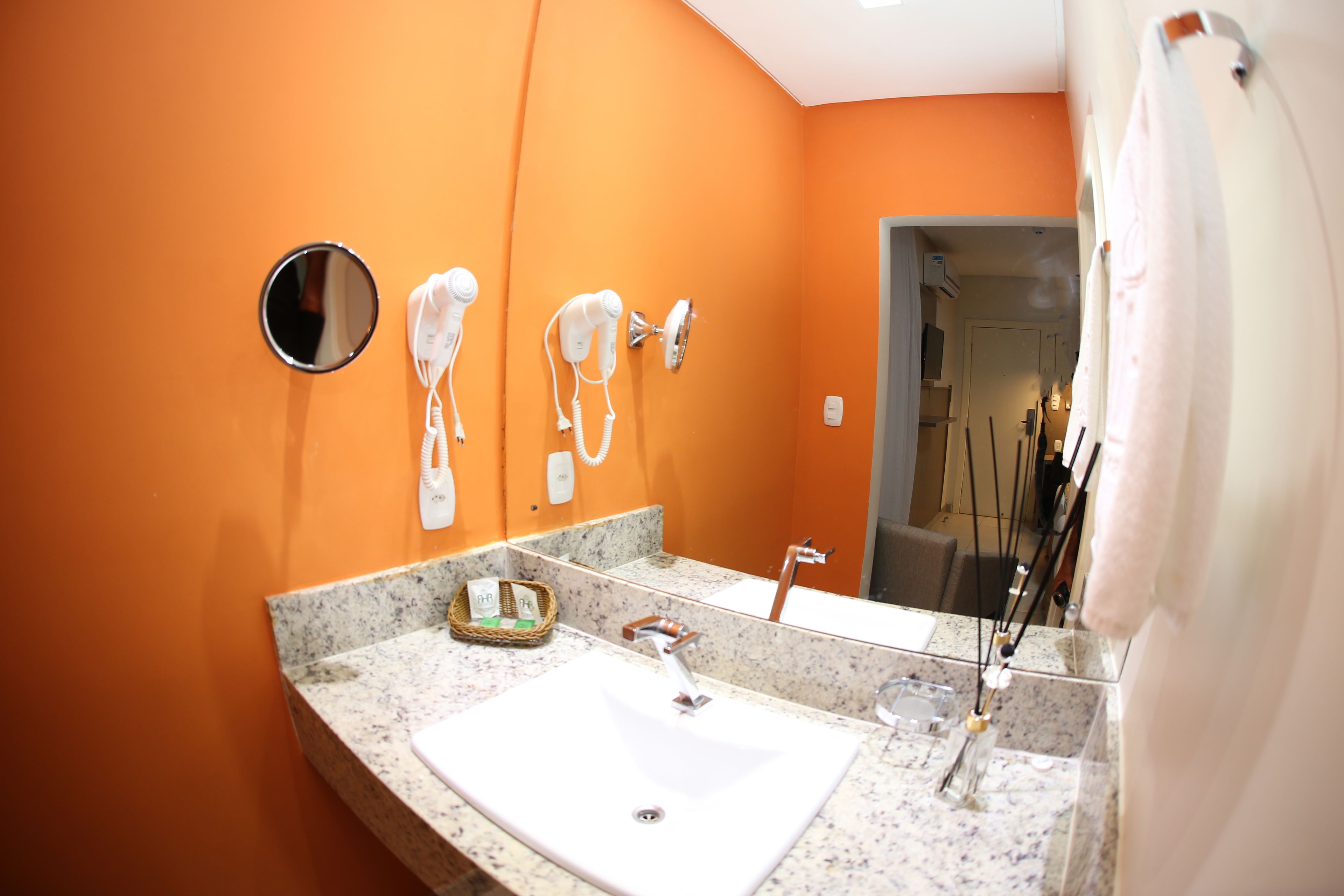 classic double room, sea view | bathroom sink