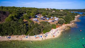 على الشاطئ، الغوص باستخدام المعدات، الغوص بأنبوب التنفس