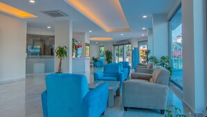 Sala de estar en el lobby