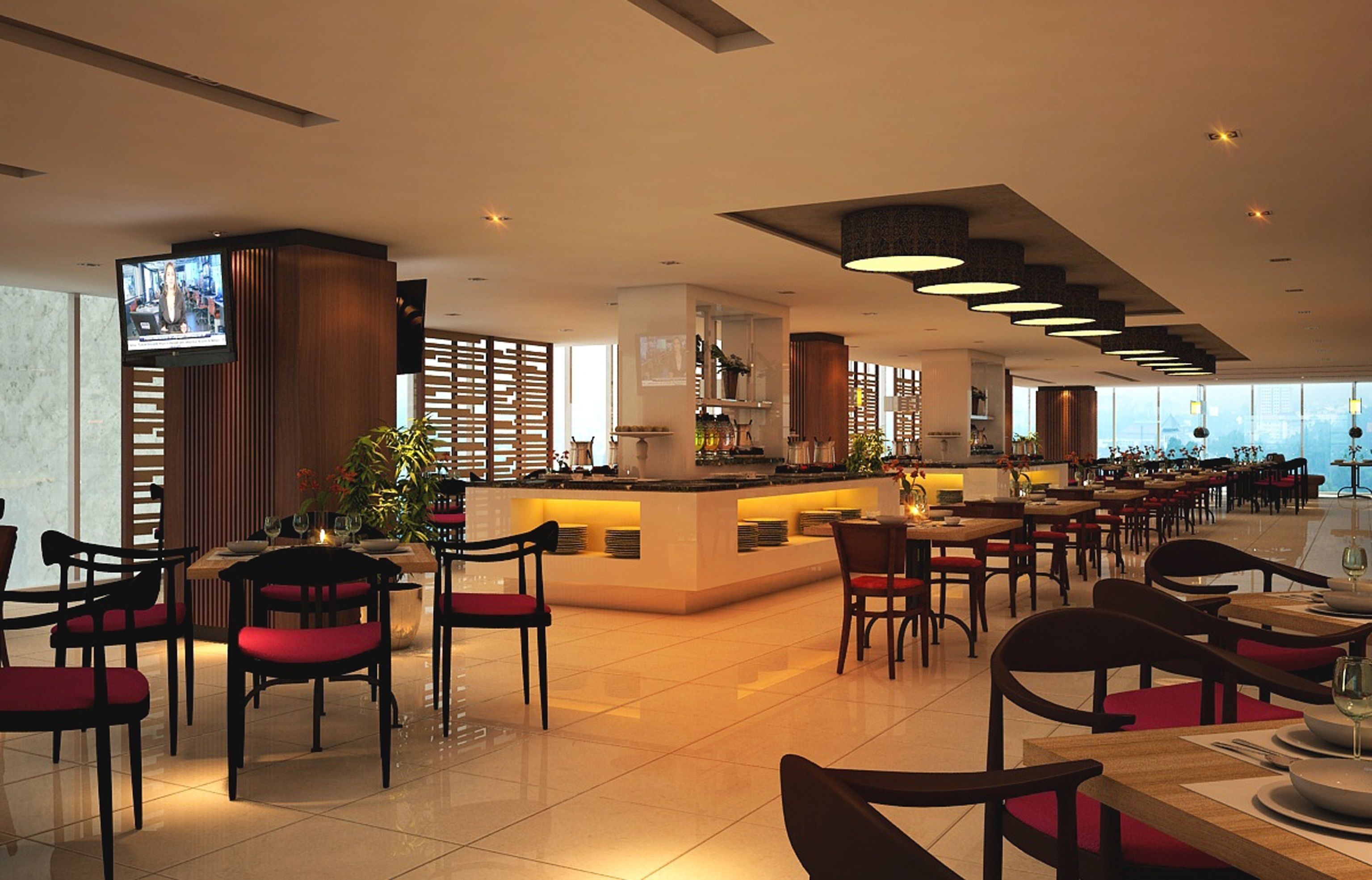 lunch and dinner served