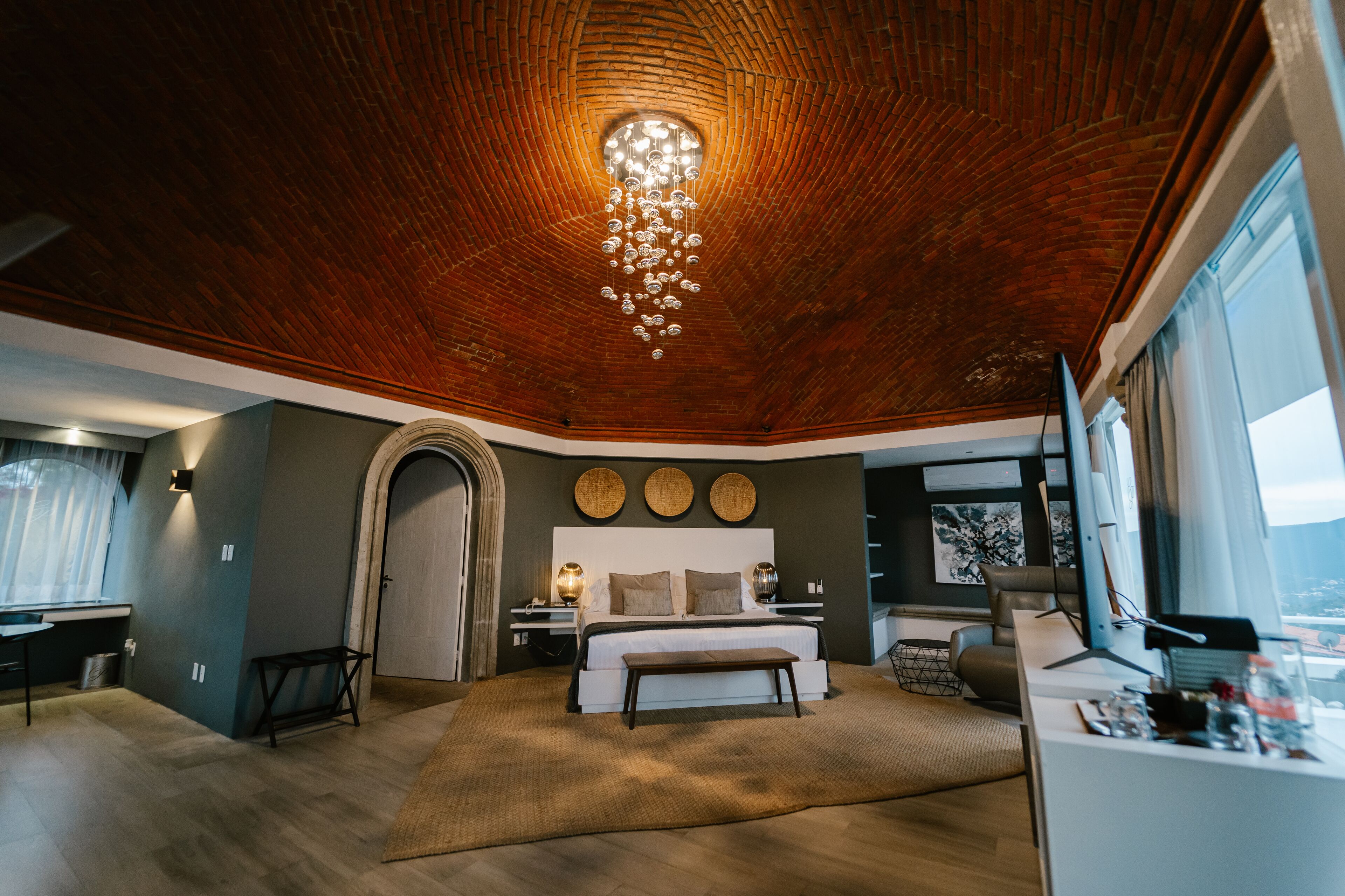 panoramic presidencial suite with jacuzzi - vista | 1 bedroom, egyptian cotton sheets, premium bedding, down duvets