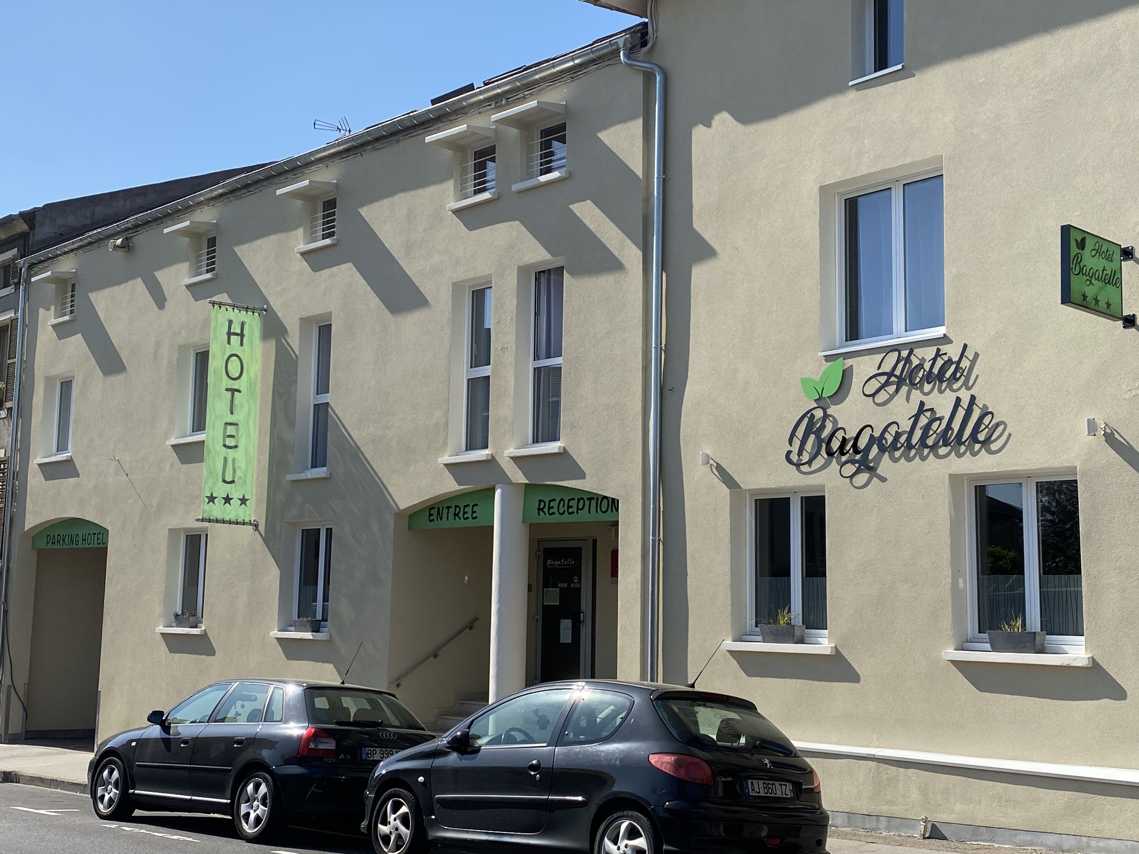 Façade de l’hébergement