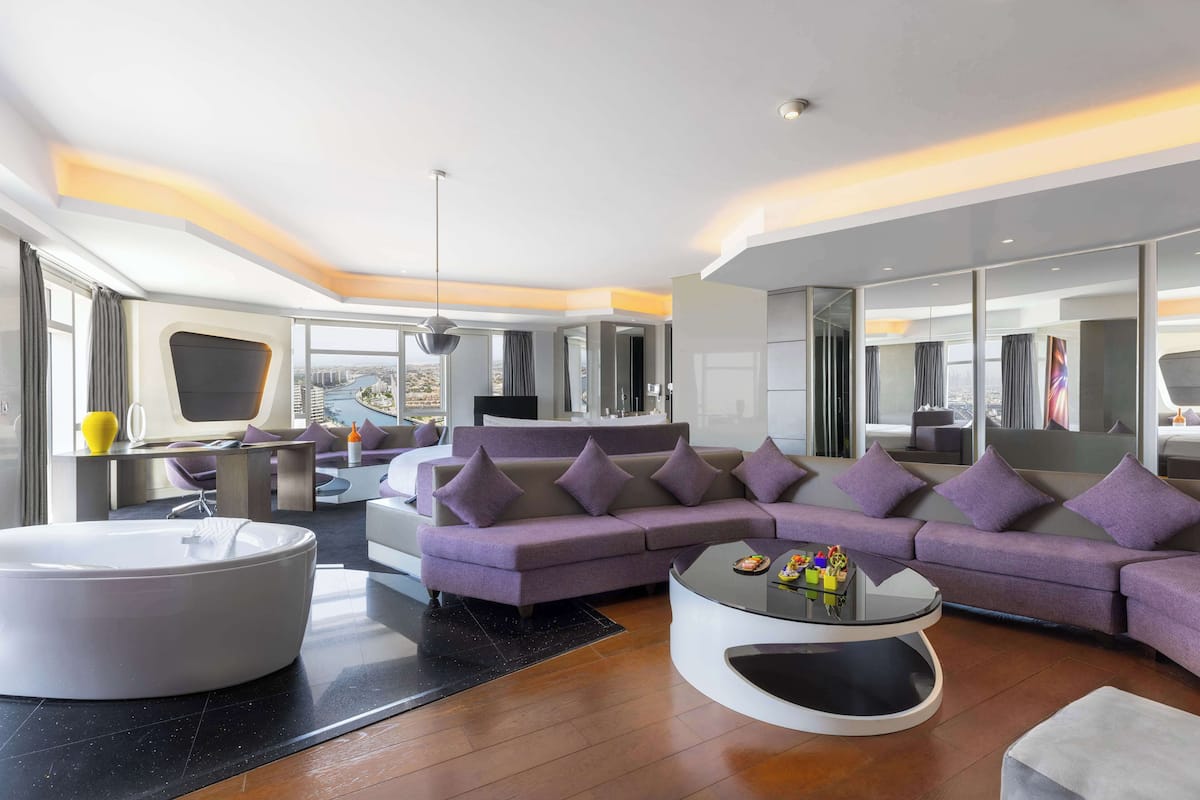 Luxury Suite (Round Bed Valor Suite) | 1 bedroom, premium bedding, minibar, in-room safe