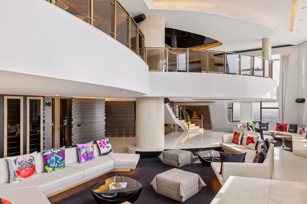 Sky Villa, 2 Bedrooms (1 King & 1 Round Bed) | 1 bedroom, premium bedding, minibar, in-room safe