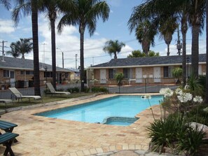 Seasonal outdoor pool