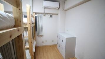 Economy Quadruple Room, Shared Bathroom, Non Smoking | In-room safe, free WiFi, bed sheets