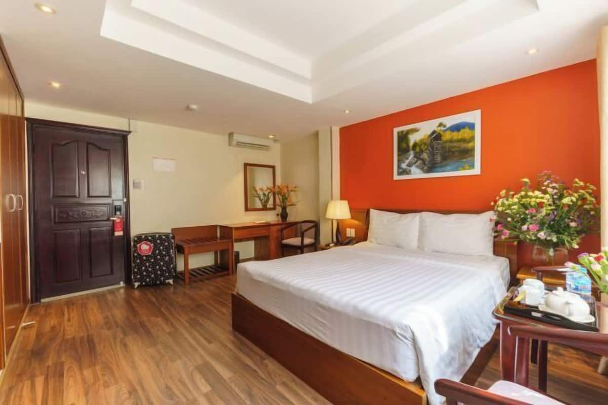 Minibar, in-room safe, desk, WiFi (free)