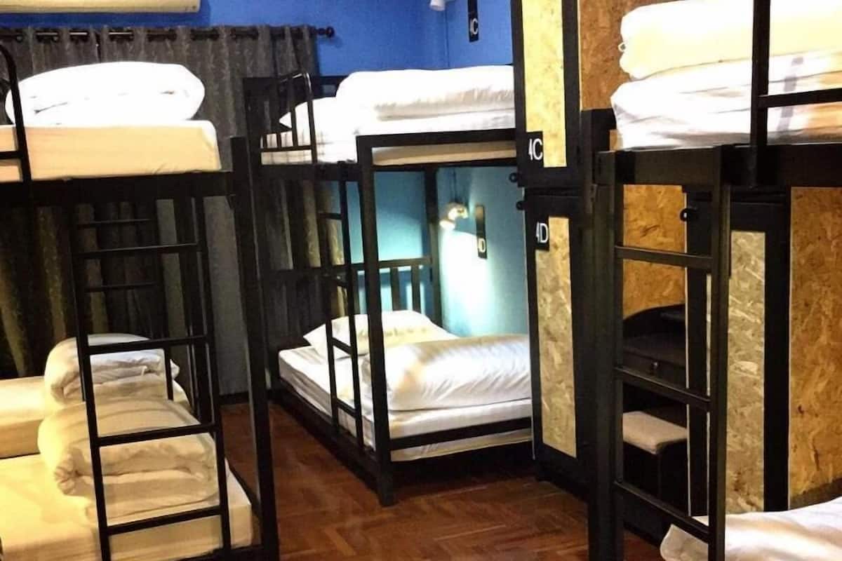 10 Bed Dormitory  | Safe på rommet og wi-fi (inkludert)