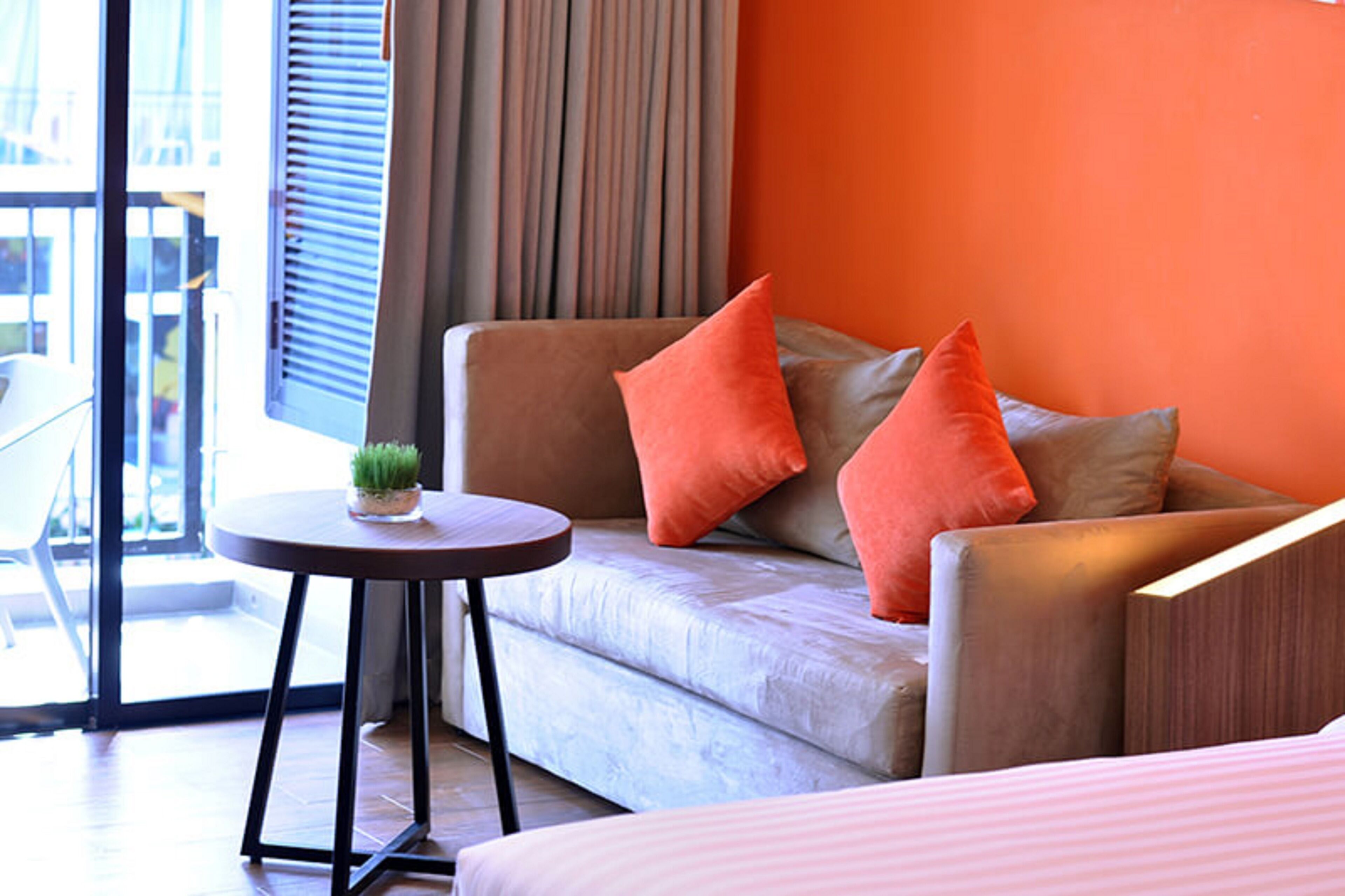 deluxe premier pool view | view from room