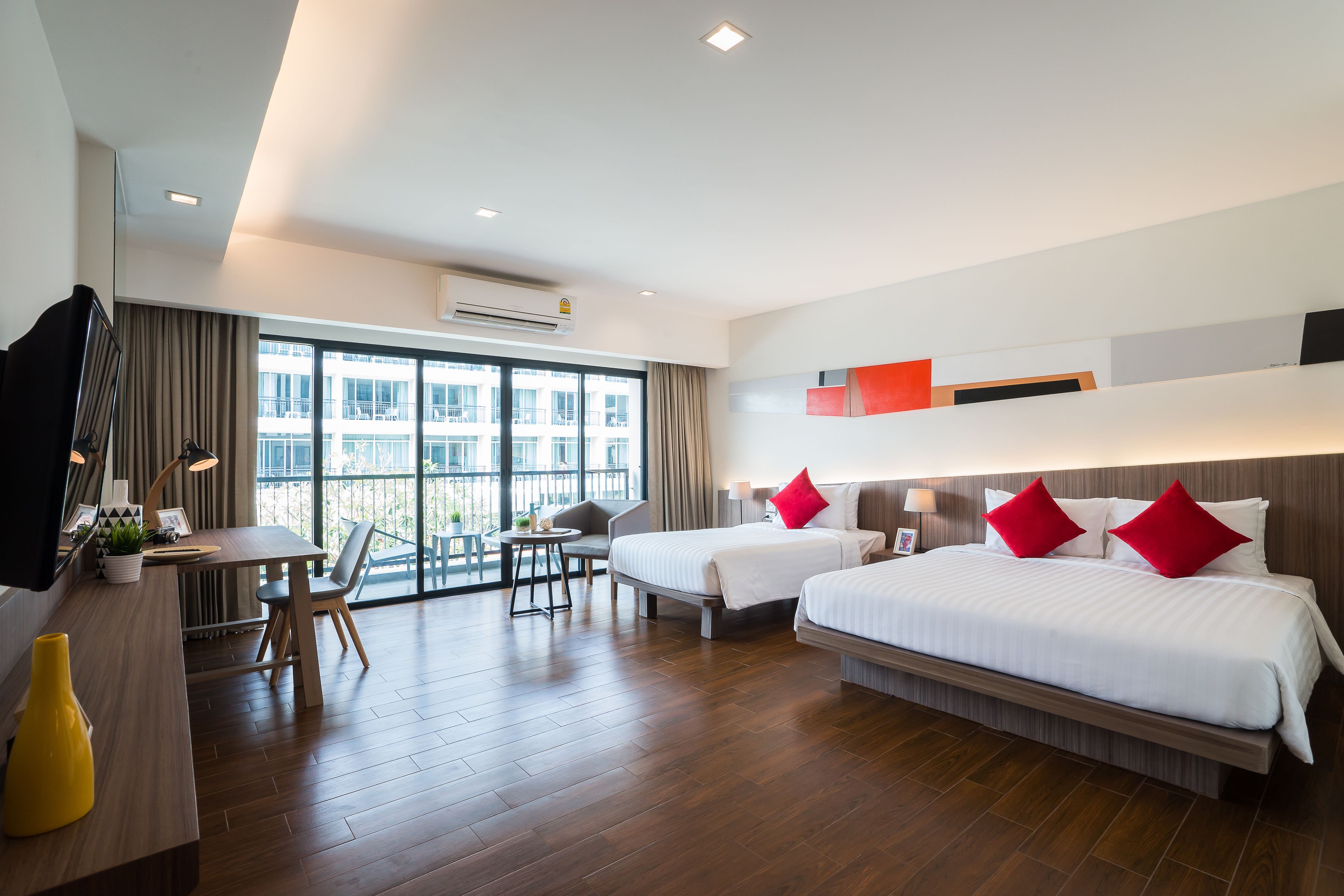 deluxe premier triple room | view from room